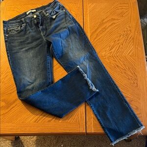 KanCan Midnight Blue Cropped Jeans